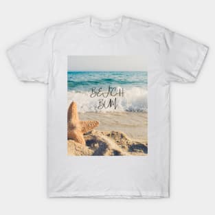 Beach bum - top starfish in the ocean T-Shirt